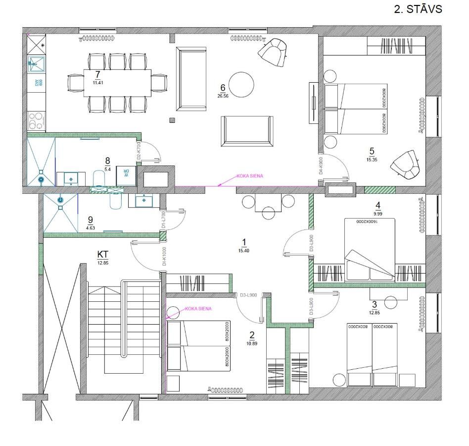 Апартаменты Dandelion Apartments Matīsa Рига-45