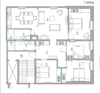 Апартаменты Dandelion Apartments Matīsa Рига Апартаменты-42